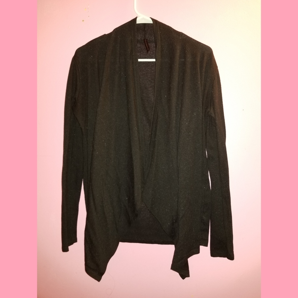 Black Long Sleeve Cardigan